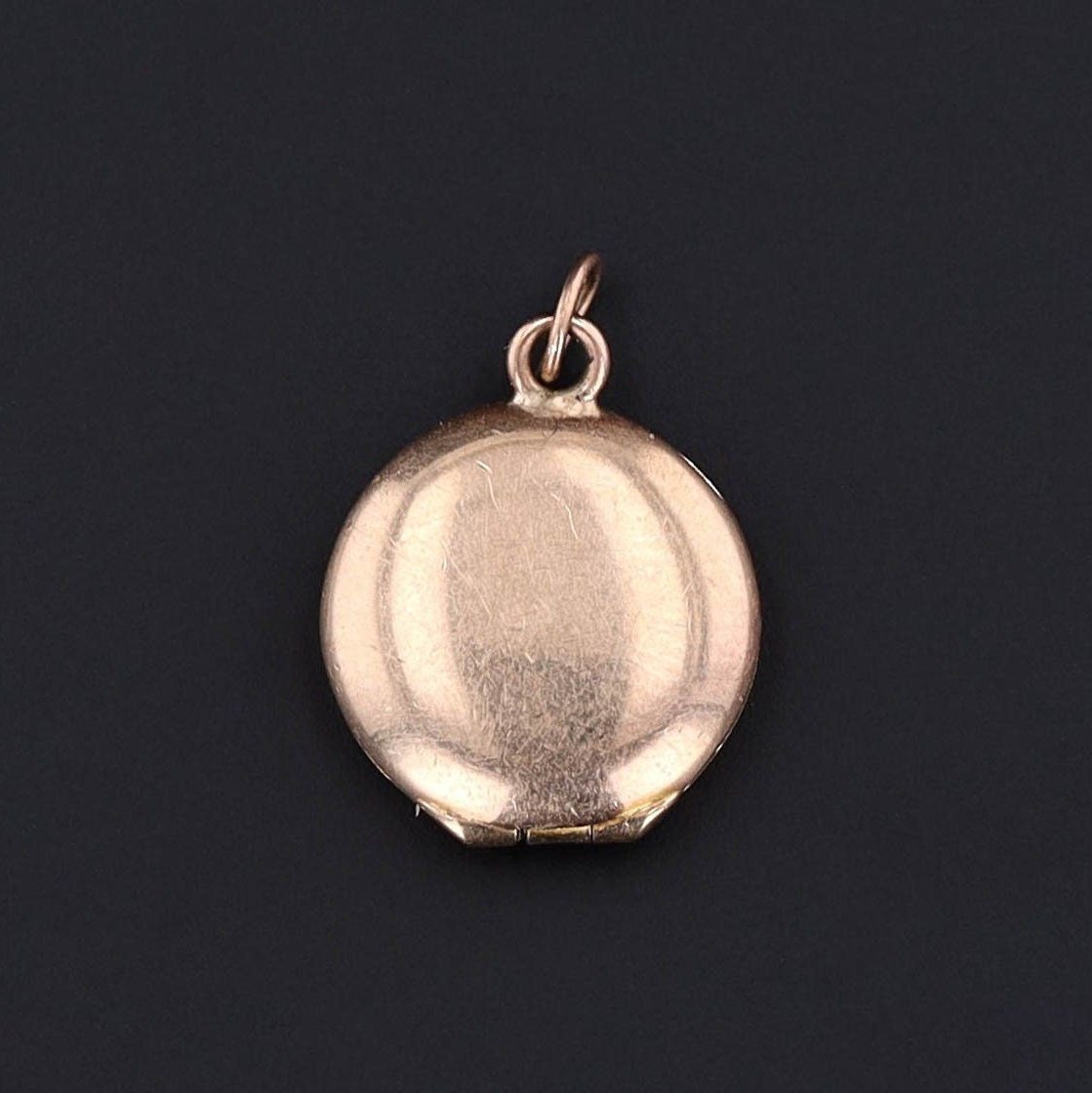 Antique Locket | 14k Gold Locket - Trademark Antiques