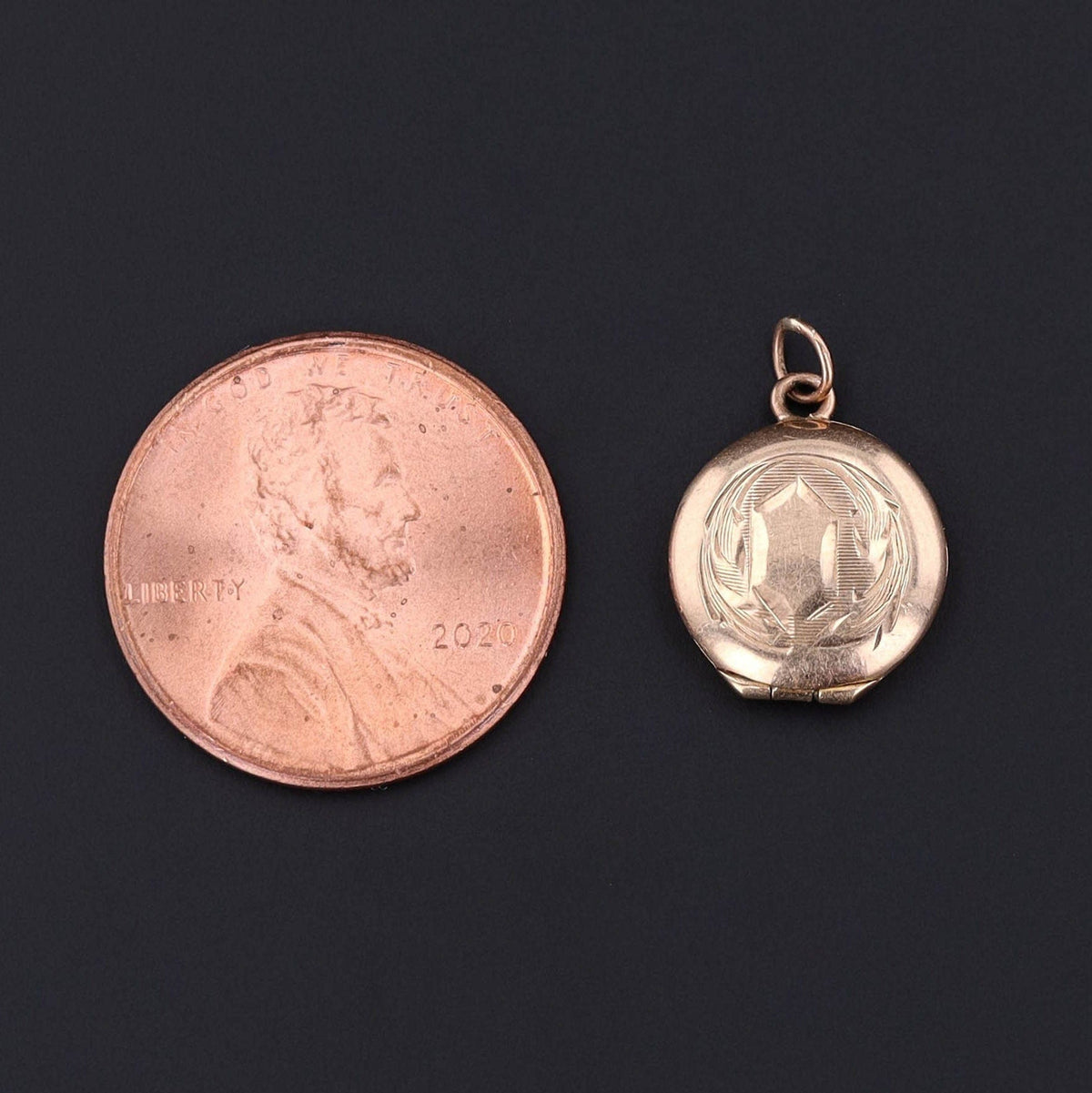 Antique Locket | 14k Gold Locket - Trademark Antiques