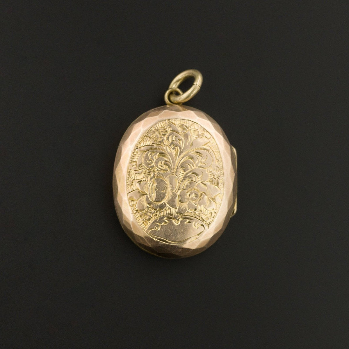 Antique Locket | 9ct Gold Mizpah Locket - Trademark Antiques