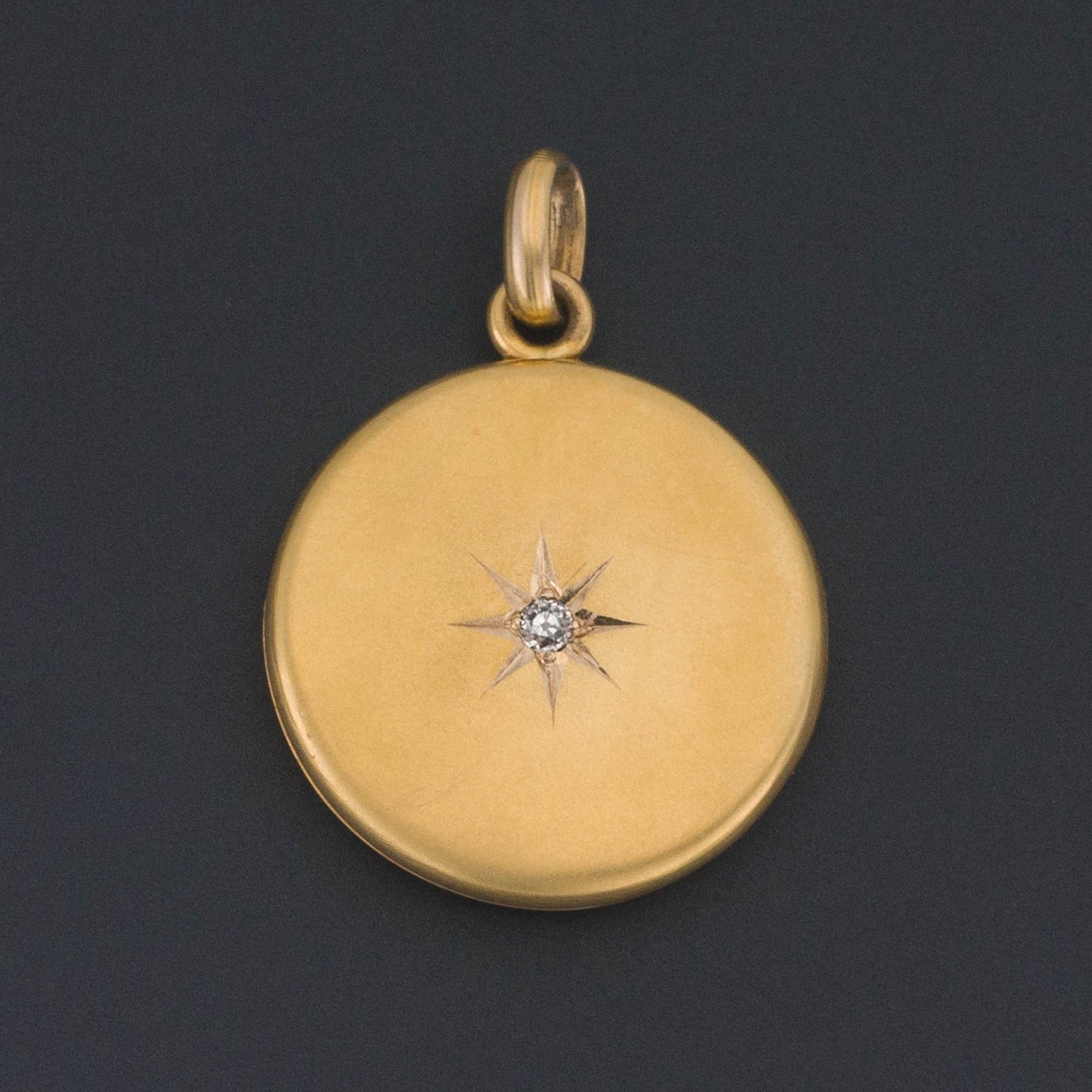 Antique Locket | Antique Diamond Locket - Trademark Antiques