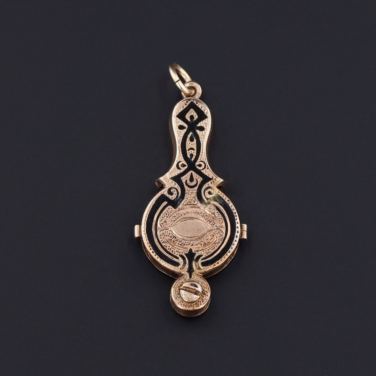 Antique Magnifying Glass Charm | Moveable Charm - Trademark Antiques