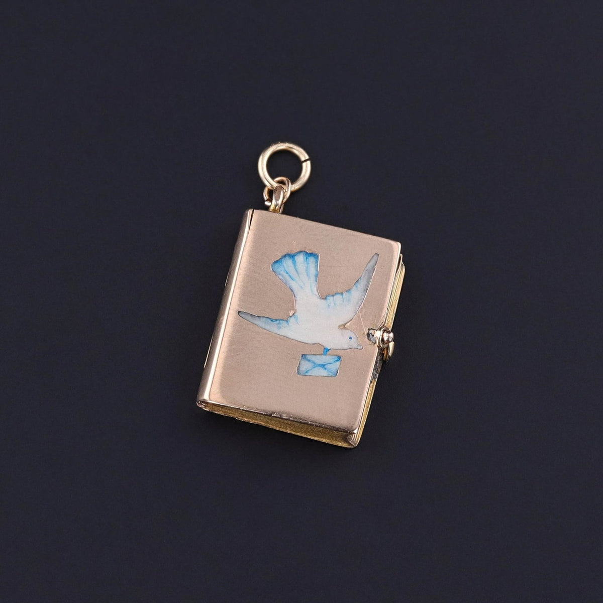 Antique Magnifying Lens Charm of 15ct Gold - Trademark Antiques