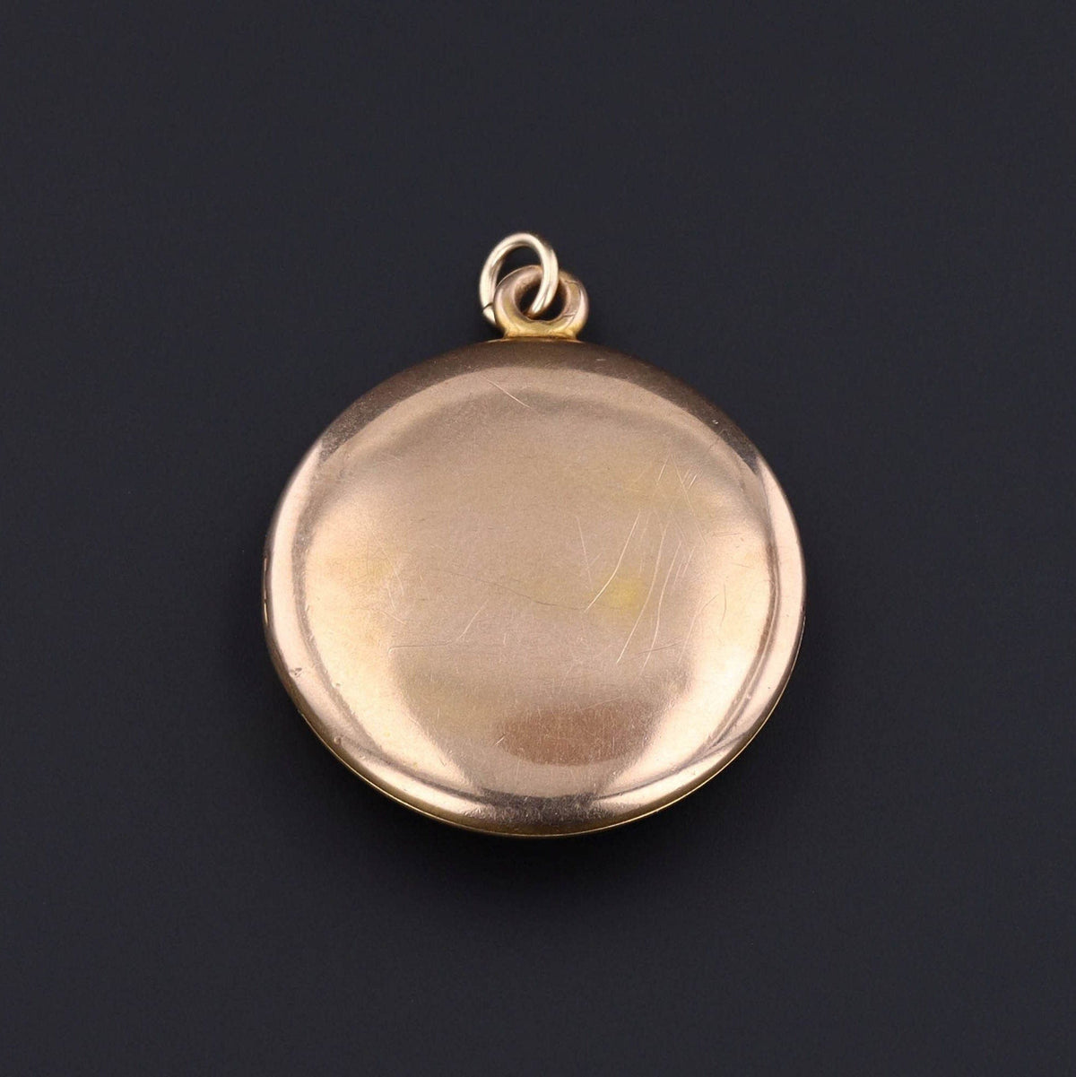 Antique Mermaid Locket | 10k Gold Locket - Trademark Antiques