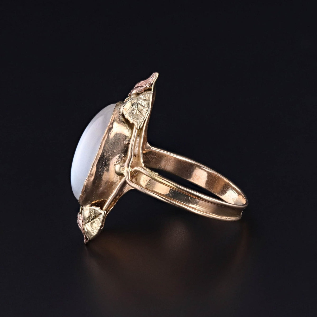 Antique Moonstone Ring of 14k Gold - Trademark Antiques