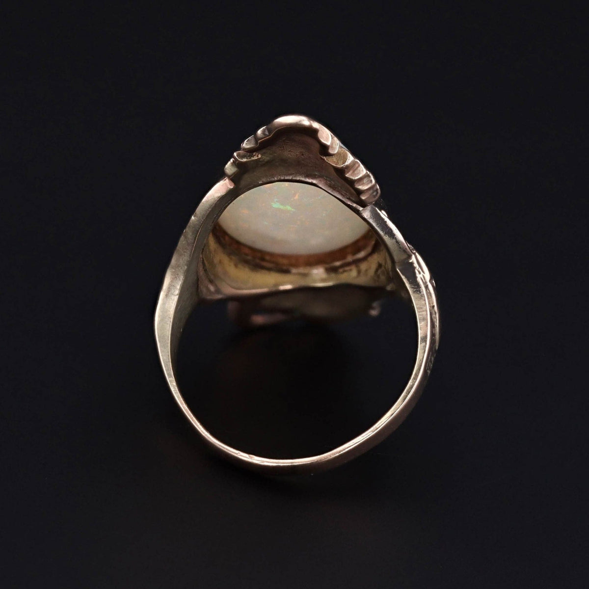 Antique Opal Ring | 10k Gold Opal Ring - Trademark Antiques