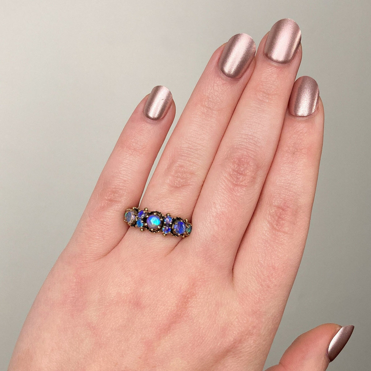 Antique Opal Ring of 10k Gold - Trademark Antiques