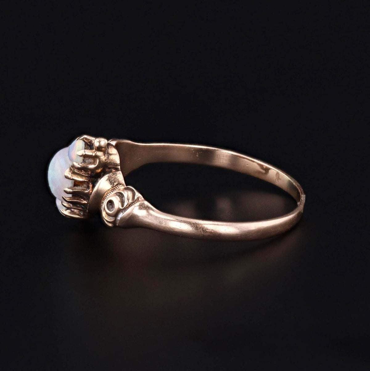 Antique Opal Ring of 10k Gold - Trademark Antiques