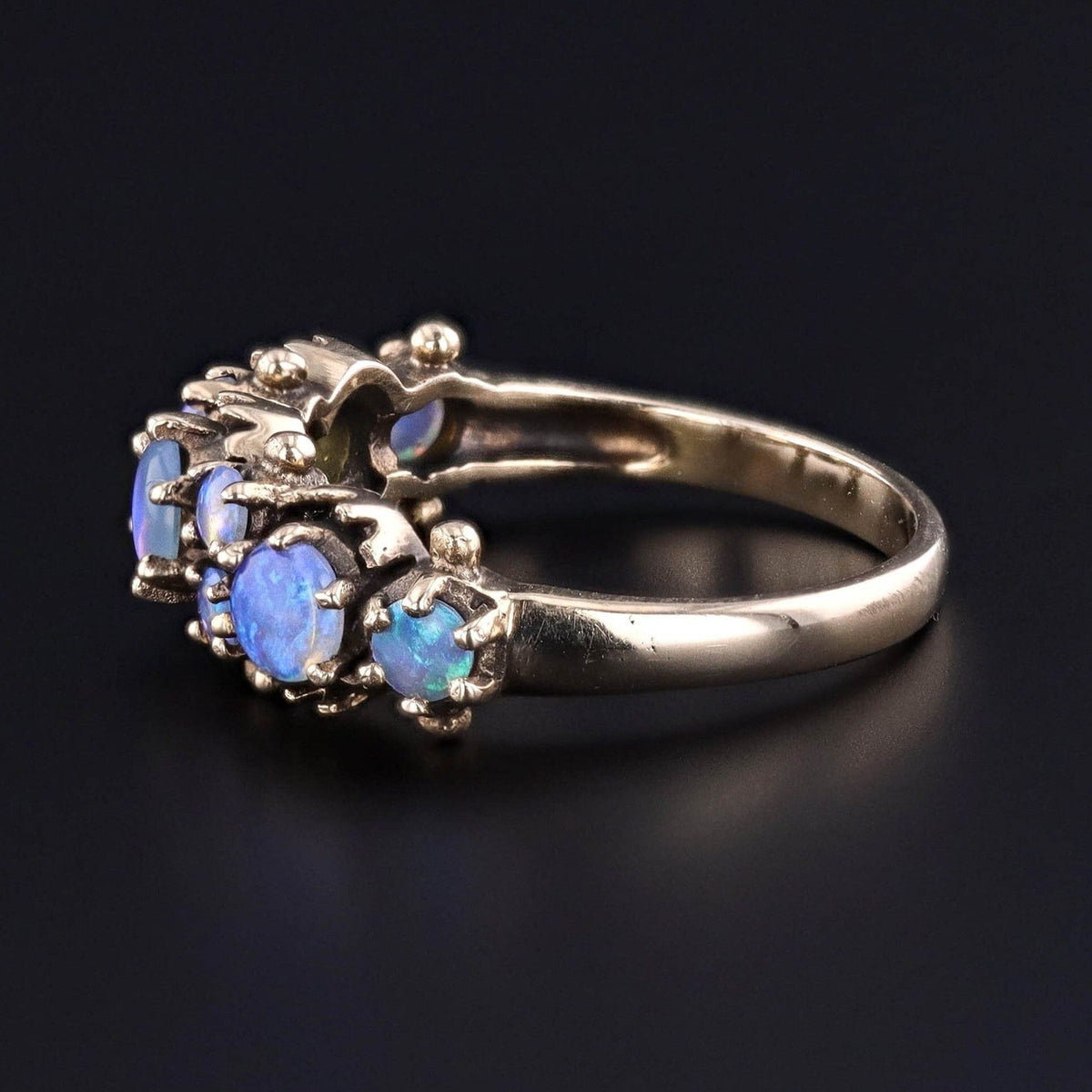 Antique Opal Ring of 10k Gold - Trademark Antiques