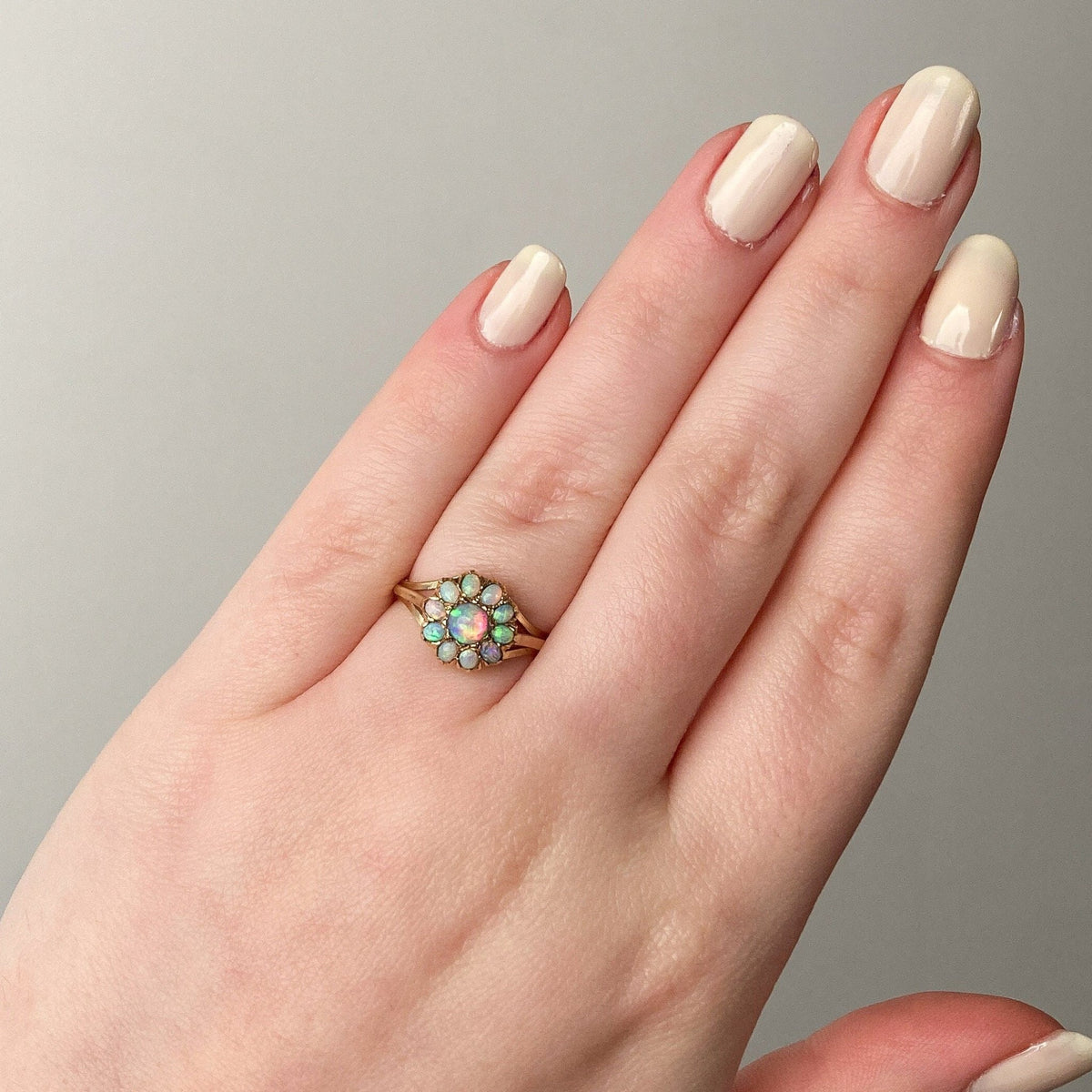 Antique Opal Ring of 14k Gold - Trademark Antiques