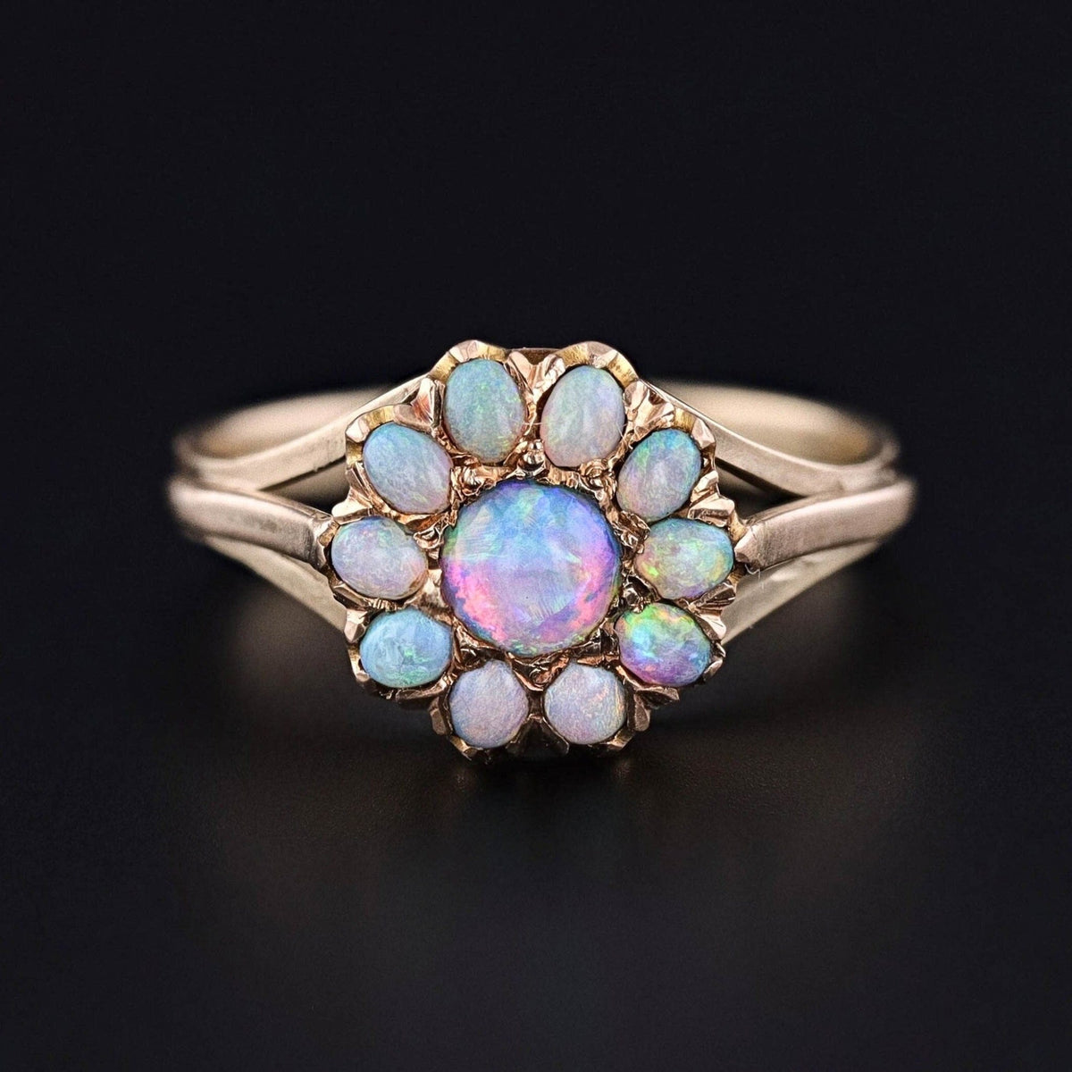 Antique Opal Ring of 14k Gold - Trademark Antiques