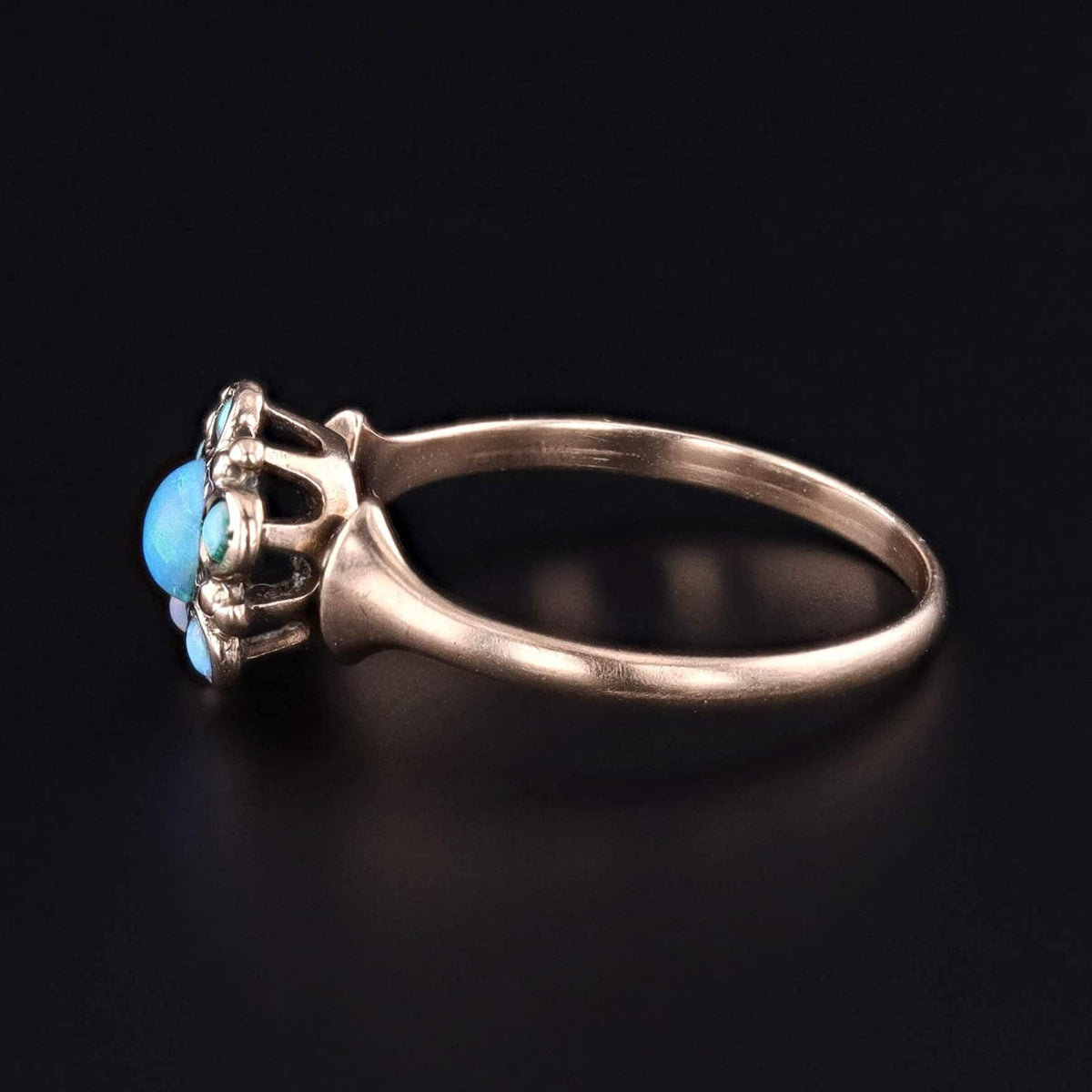 Antique Opal Ring of 9ct Gold - Trademark Antiques