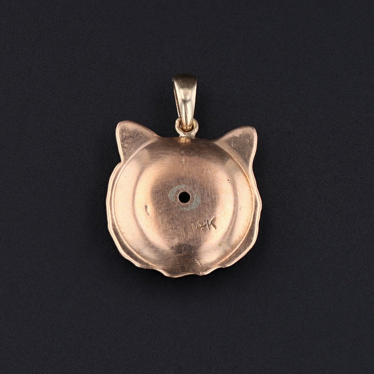 Antique Owl Pendant | 14k Gold Owl Pendant - Trademark Antiques