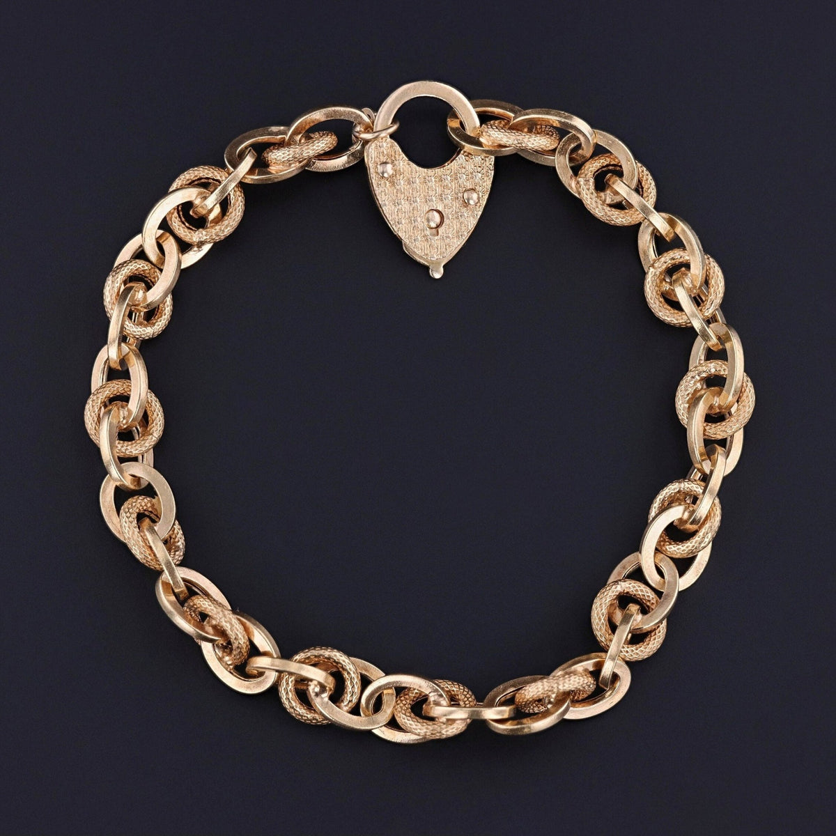 Antique Padlock Bracelet - Trademark Antiques