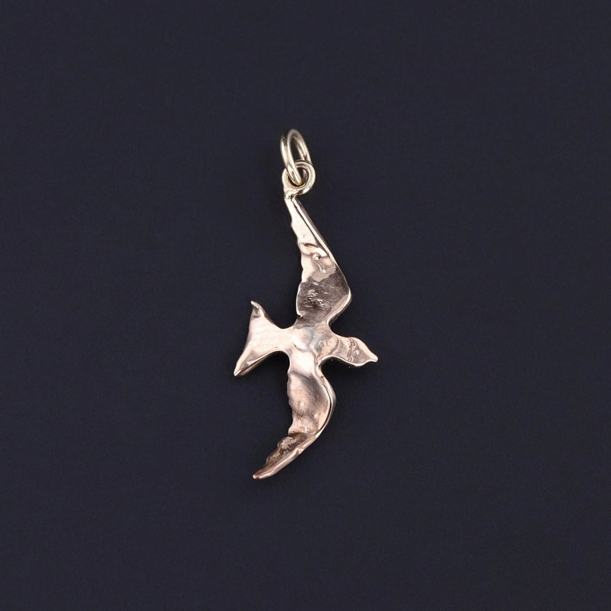 Antique Pearl Bird Pendant or Charm of 9ct Gold - Trademark Antiques