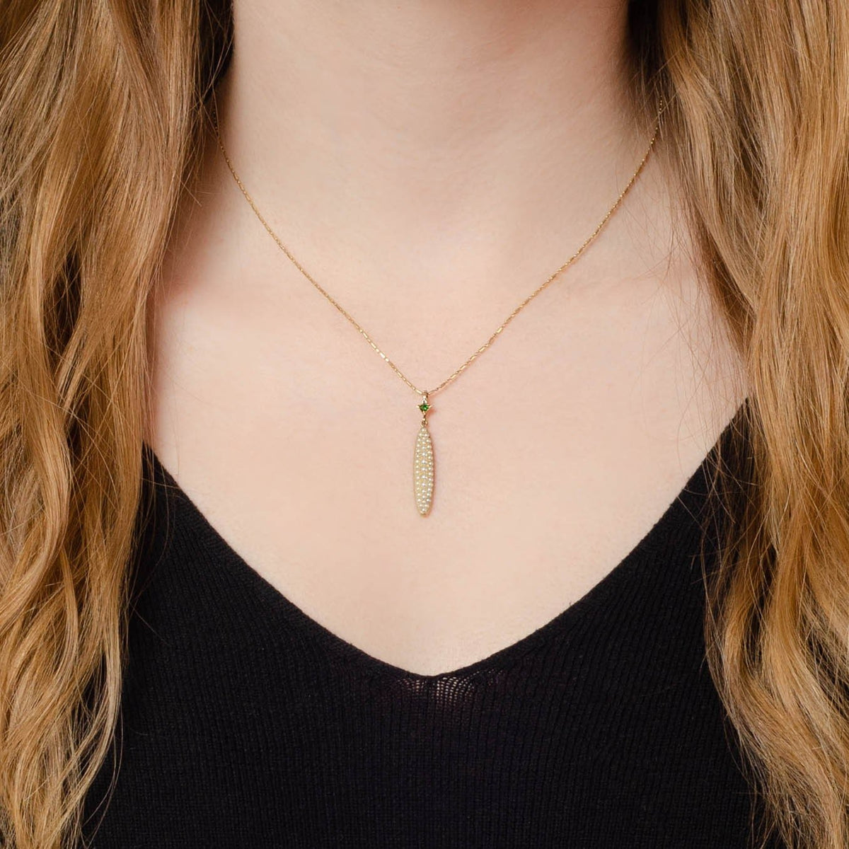 Antique Pearl Conversion Pendant of 14k Gold - Trademark Antiques