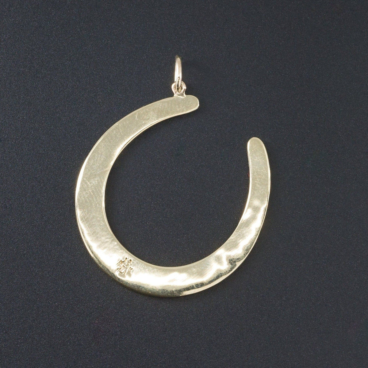 Antique Pearl Horseshoe Conversion Pendant of 14k Gold - Trademark Antiques