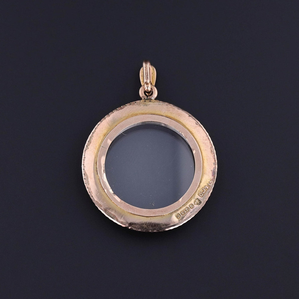 Antique Pearl Locket Pendant of 9ct Gold - Trademark Antiques