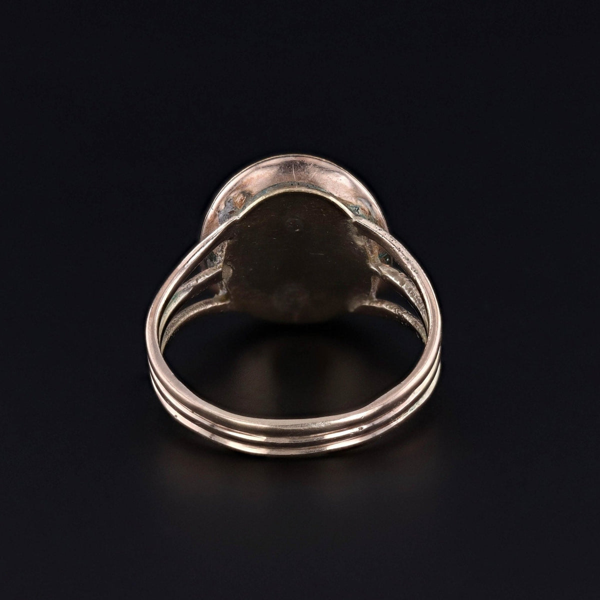 Antique Pearl Ring of 9ct Gold - Trademark Antiques