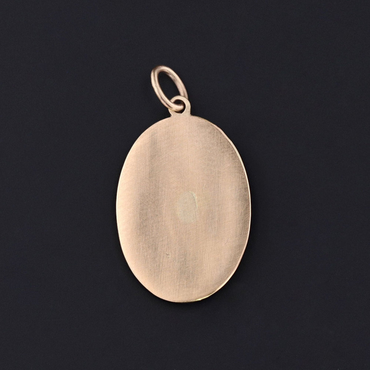 Antique Pelican and Her Piety Enamel Conversion Charm of 14k Gold - Trademark Antiques