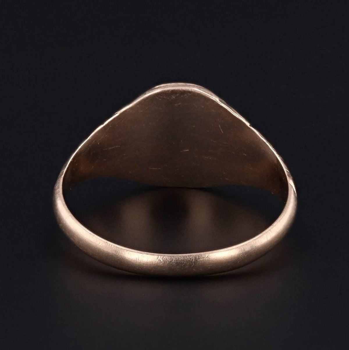 Antique Signet Ring | EFR Initial Ring - Trademark Antiques