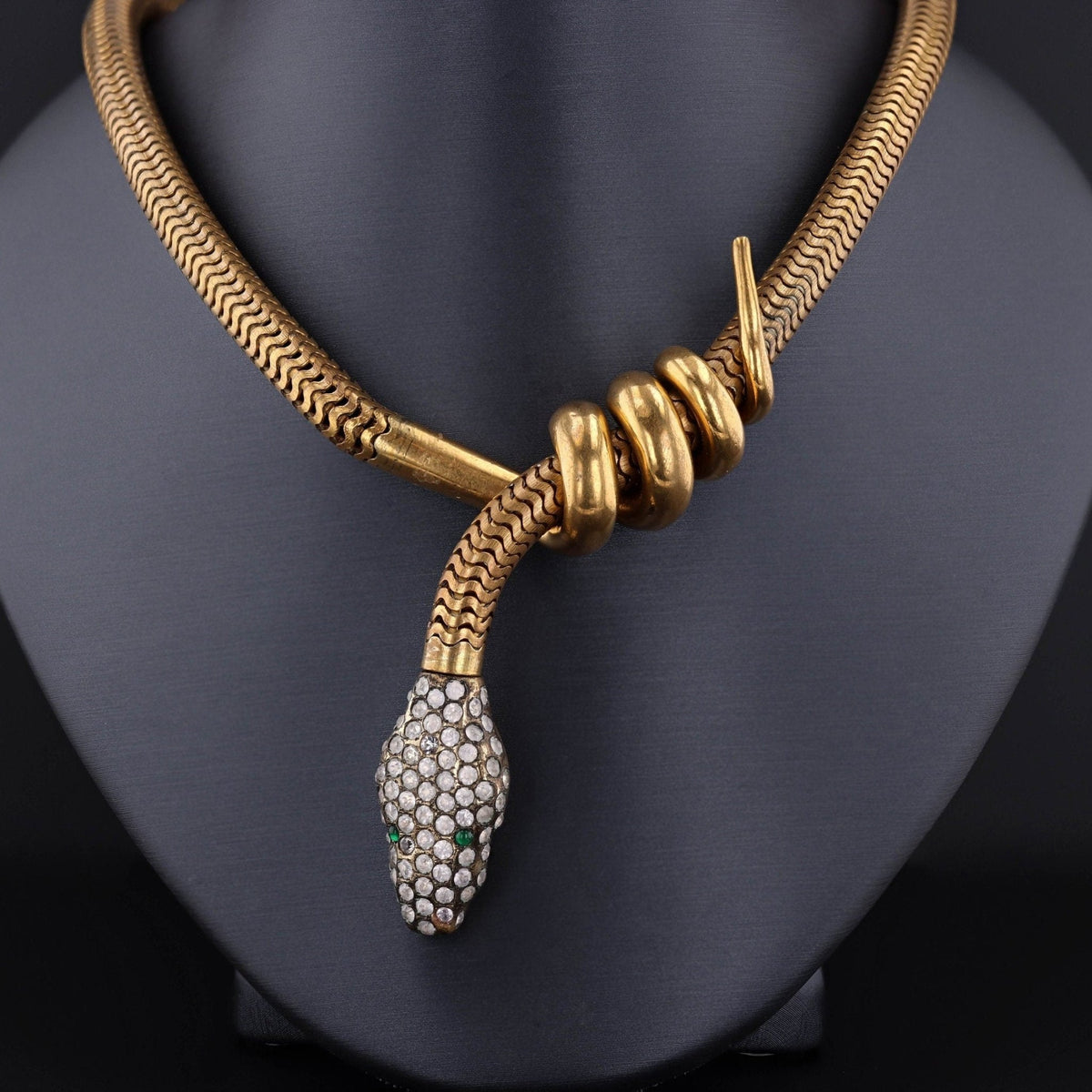 Antique Snake Necklace - Trademark Antiques