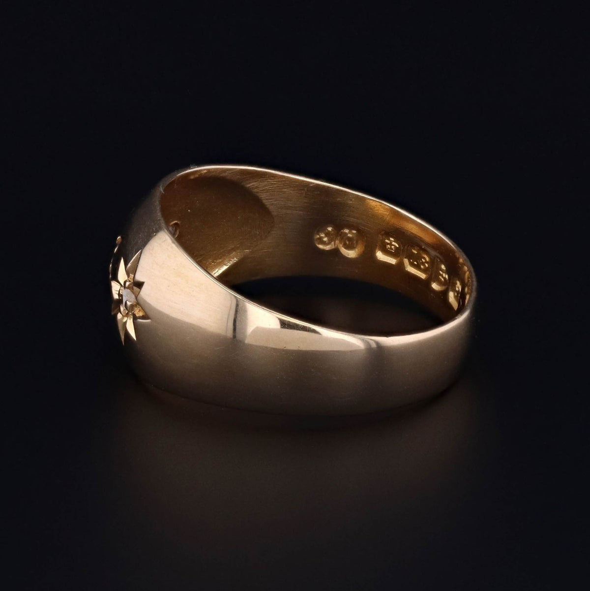 Antique Star Diamond Ring | Antique Diamond Ring - Trademark Antiques