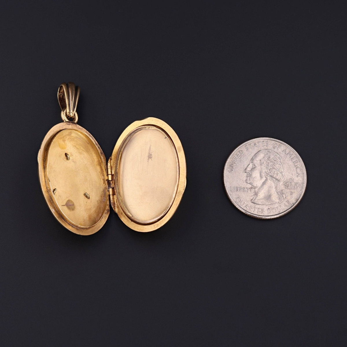 Antique Star Locket of 18k Gold - Trademark Antiques
