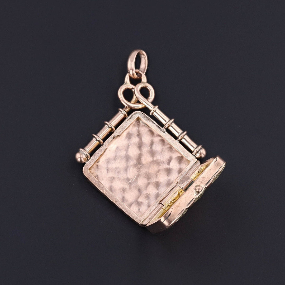 Antique Sunrise Locket of 14k Gold - Trademark Antiques