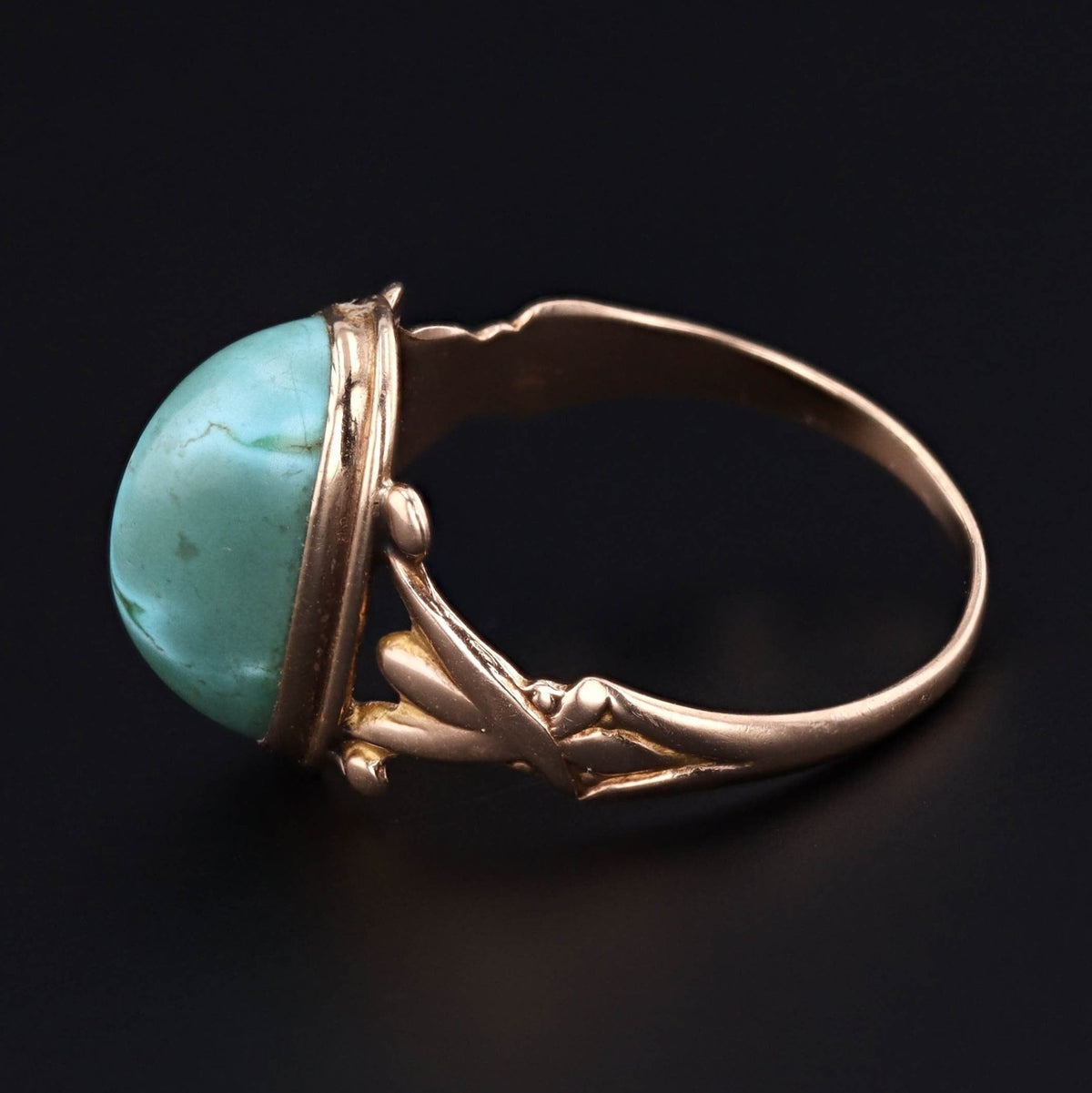Antique Turquoise Ring | Turquoise Ring - Trademark Antiques