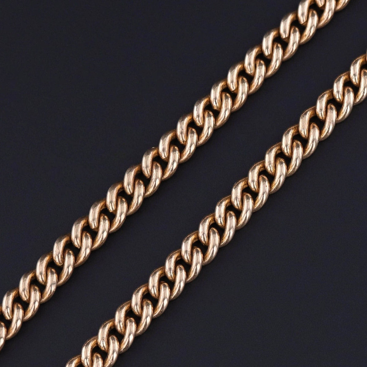 Antique Watch Chain Necklace of 15ct Gold - Trademark Antiques