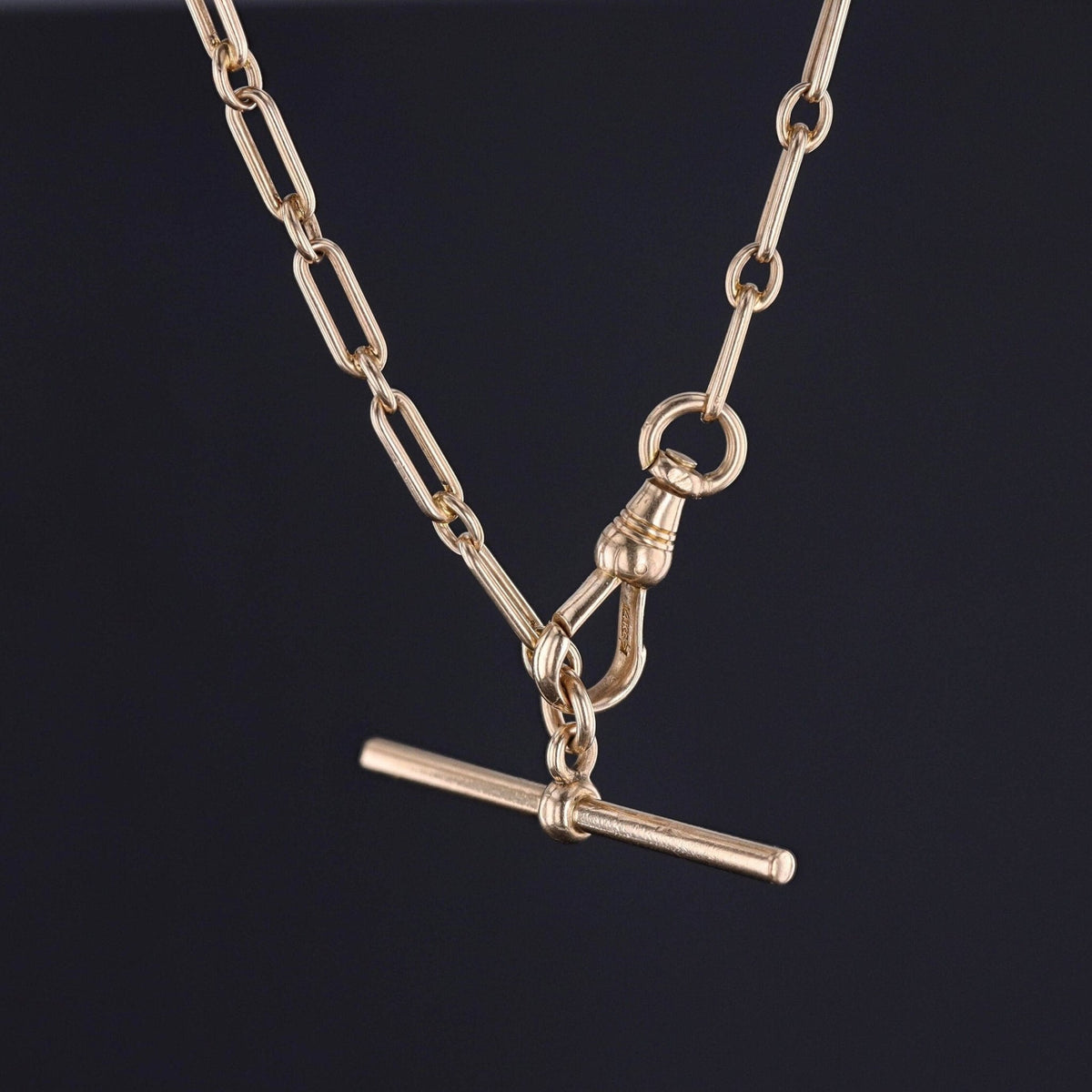 Antique Watch Chain of 14k Gold - Trademark Antiques