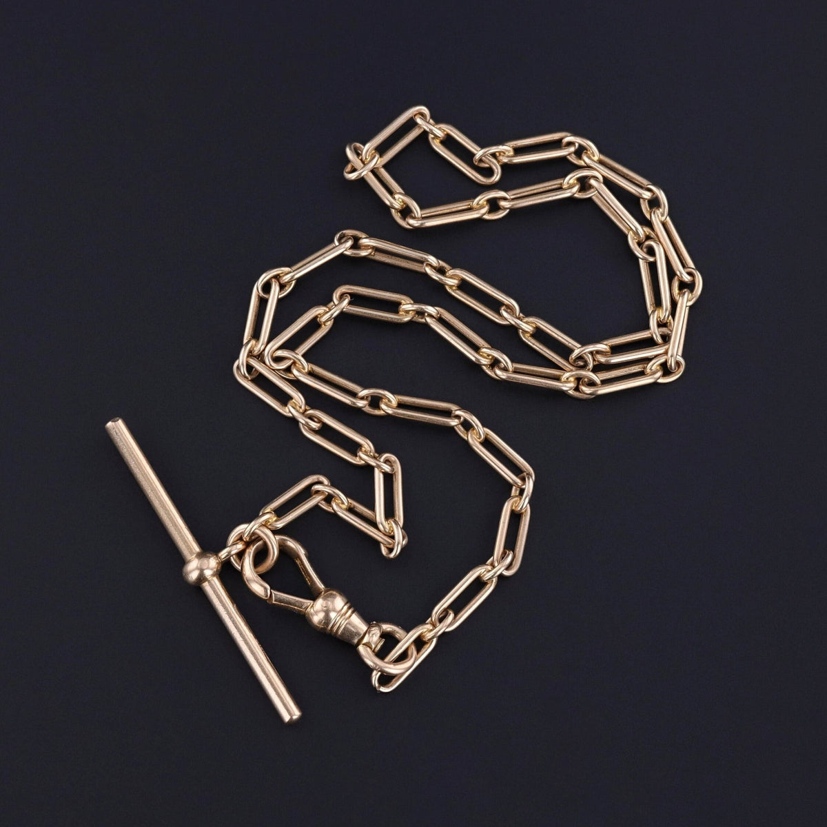 Antique Watch Chain of 14k Gold - Trademark Antiques