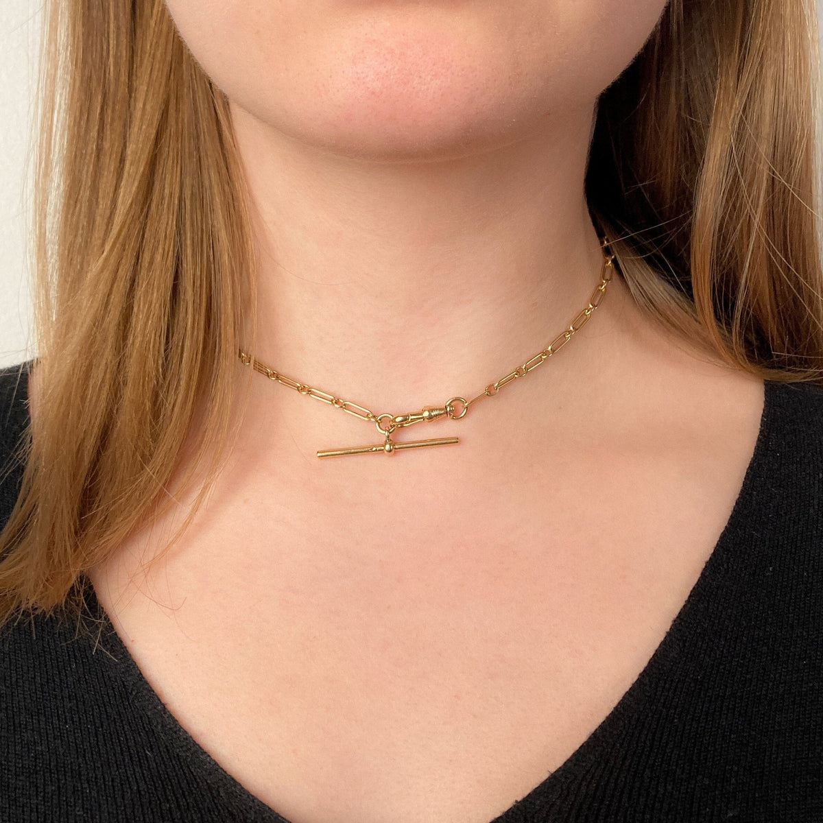 Antique Watch Chain of 14k Gold - Trademark Antiques