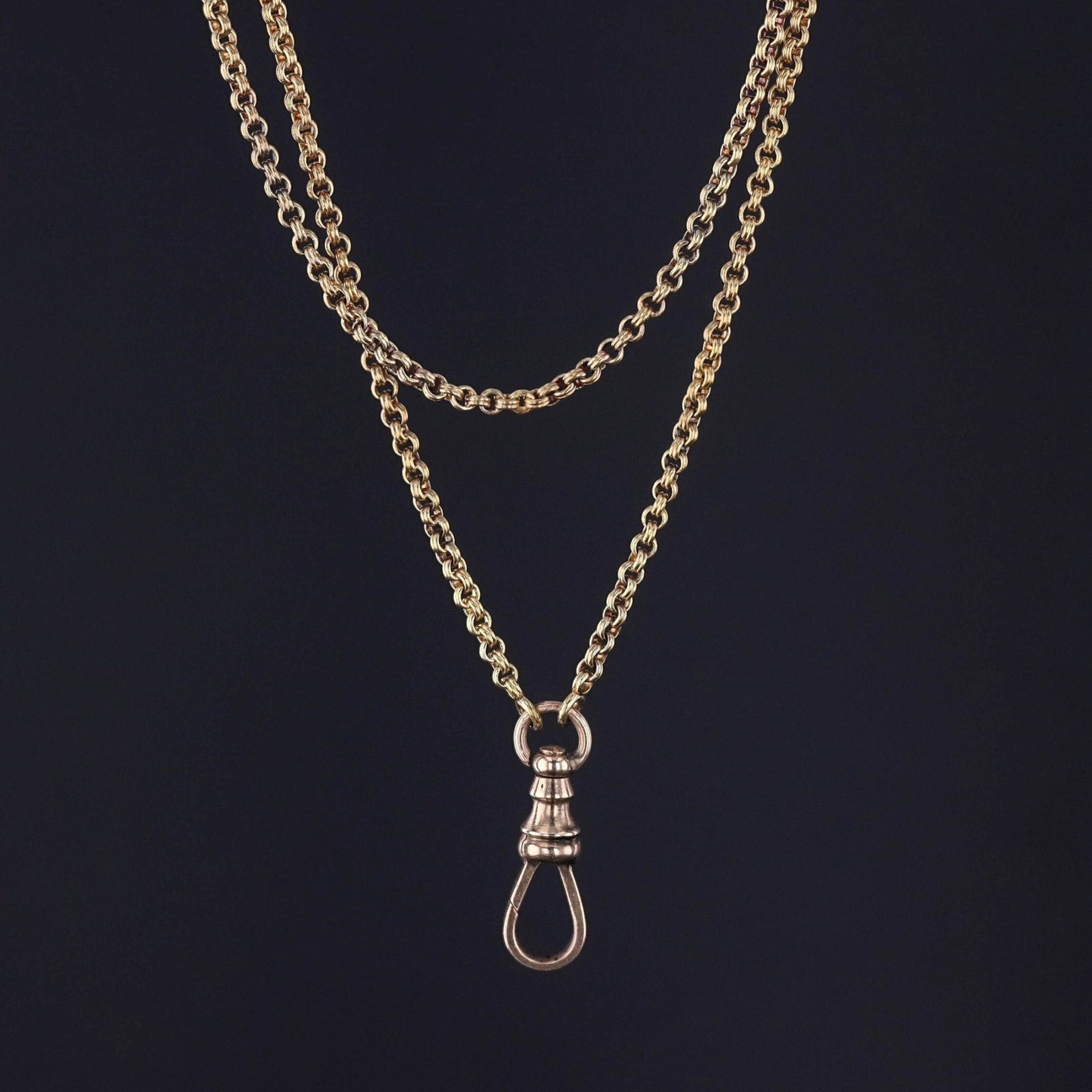Antique Watch Chain of 18k Gold - Trademark Antiques