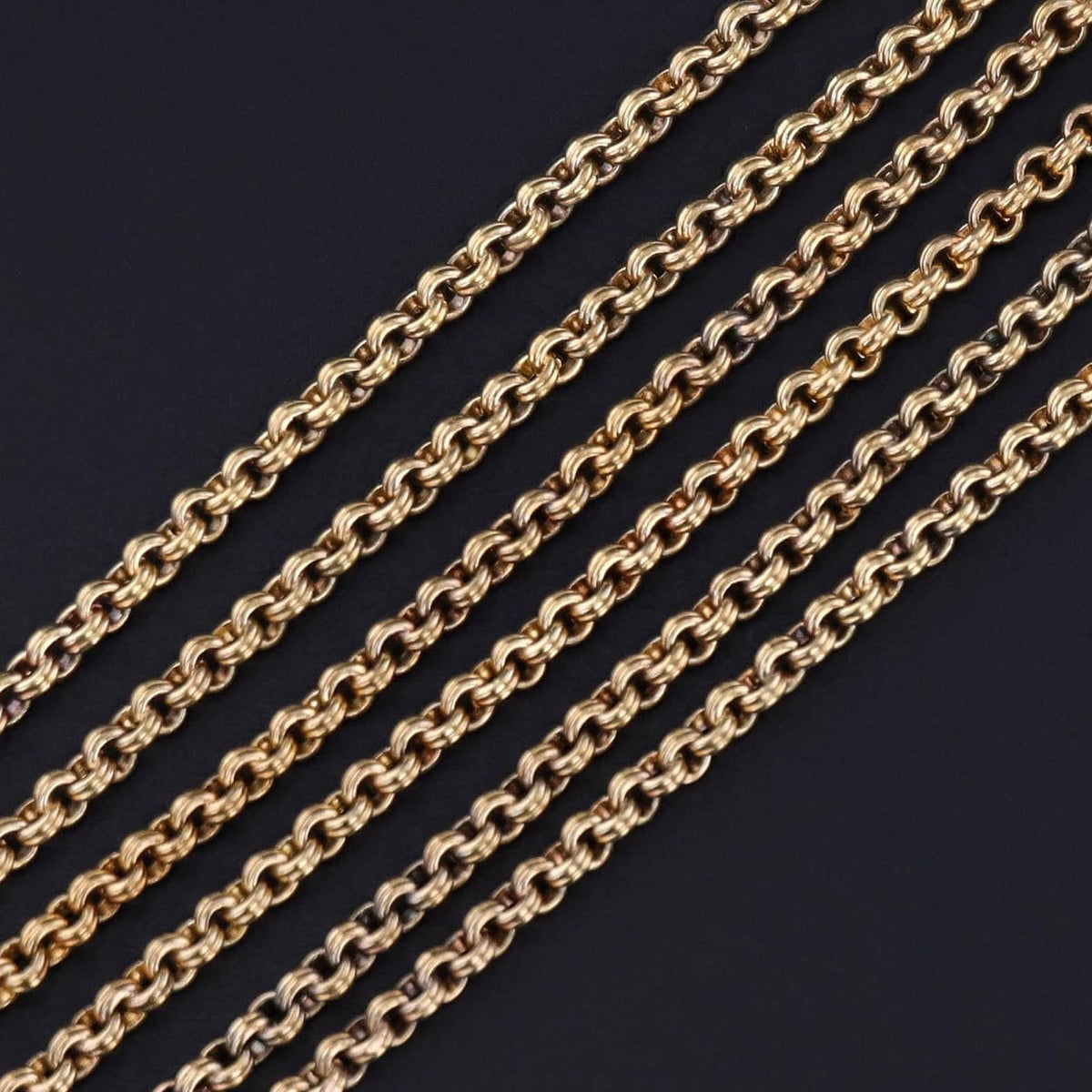 Antique Watch Chain of 18k Gold - Trademark Antiques