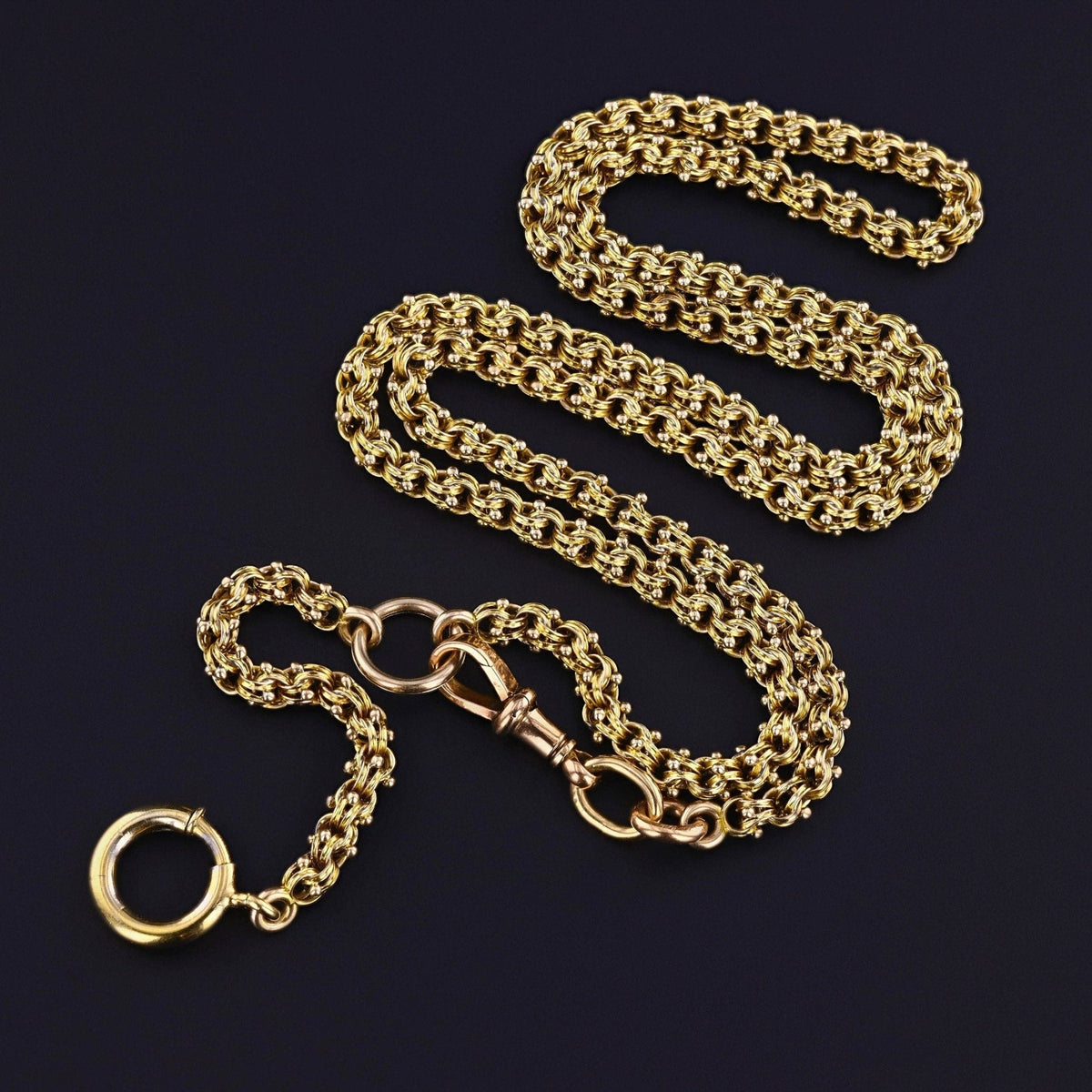 Antique Watch Chain of 9ct Gold - Trademark Antiques