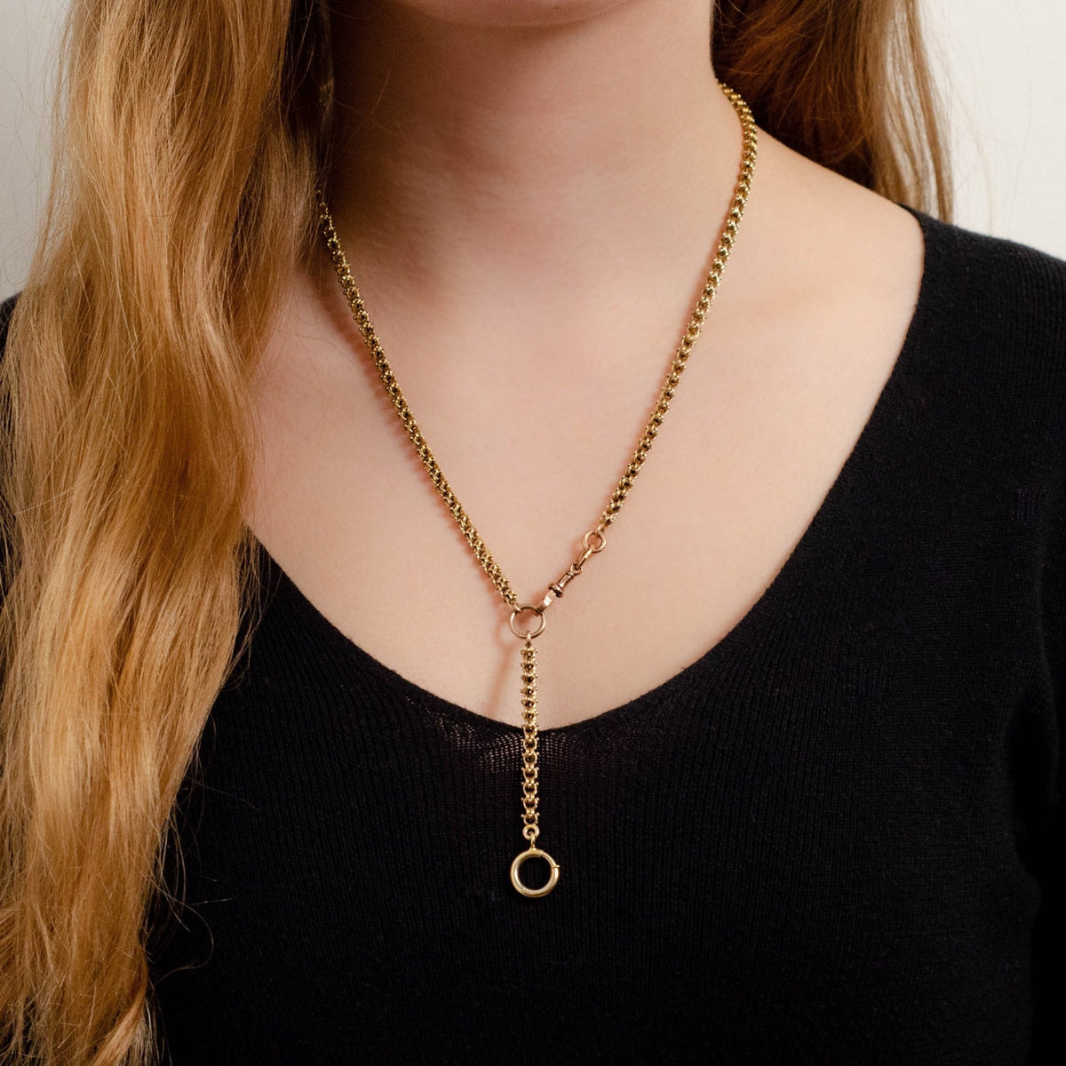 Antique Watch Chain of 9ct Gold - Trademark Antiques