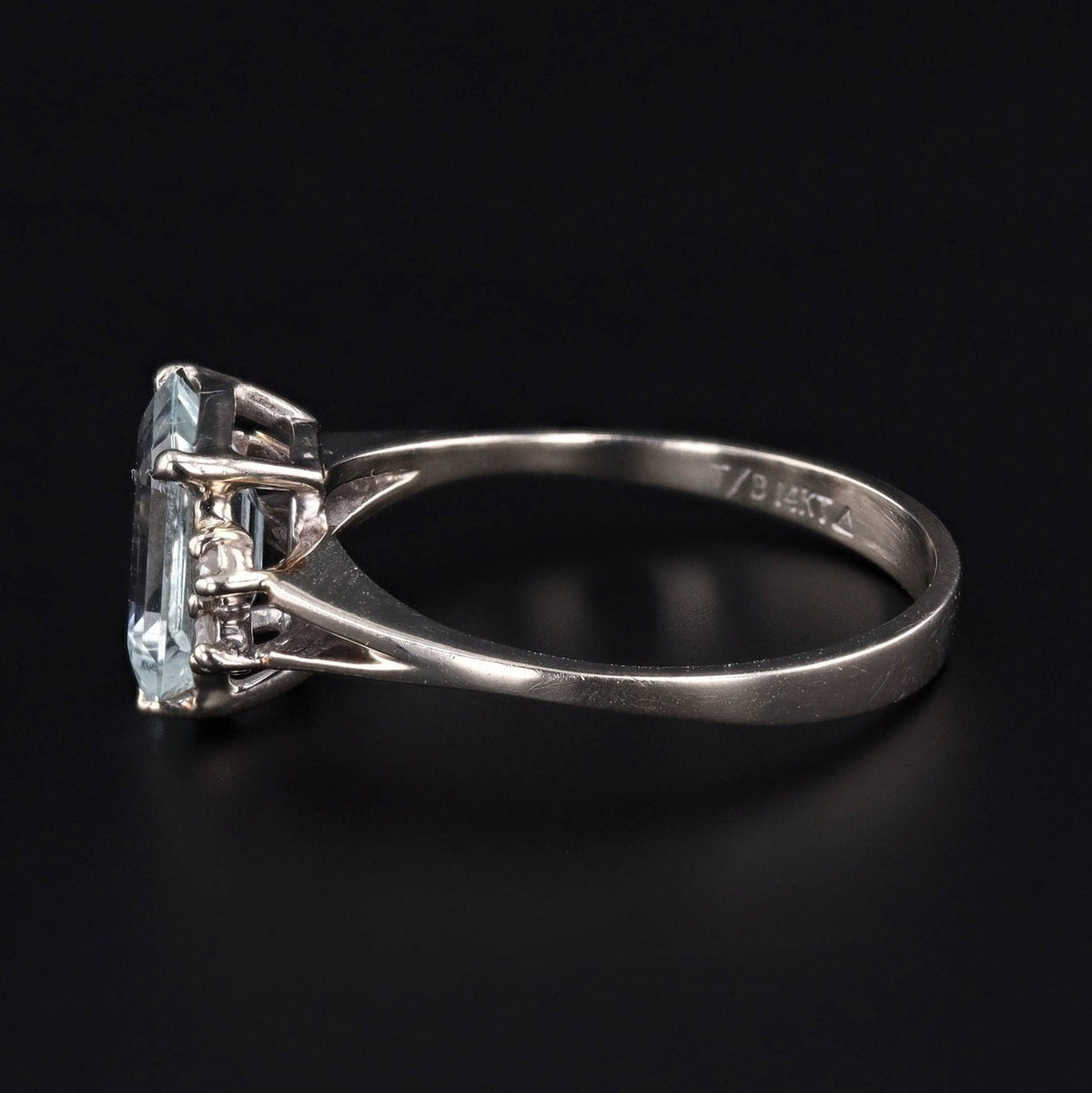 Aquamarine Ring | Vintage Ring - Trademark Antiques