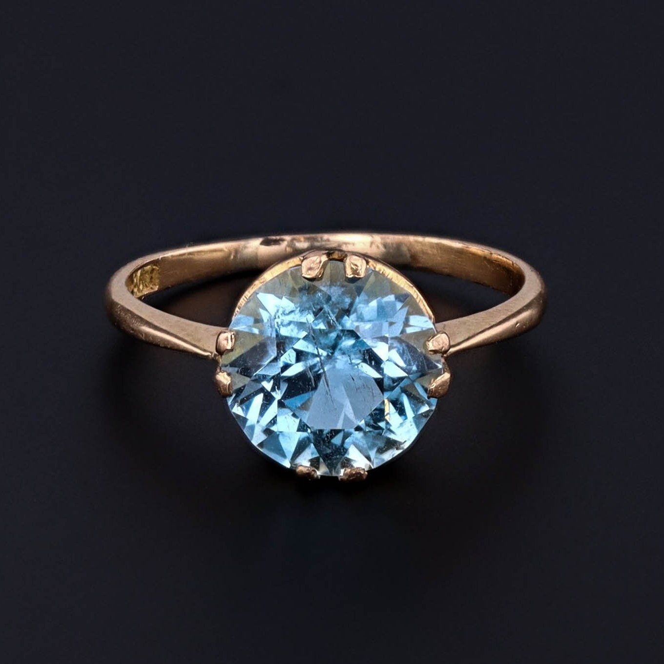 Aquamarine Ring | Vintage Ring - Trademark Antiques
