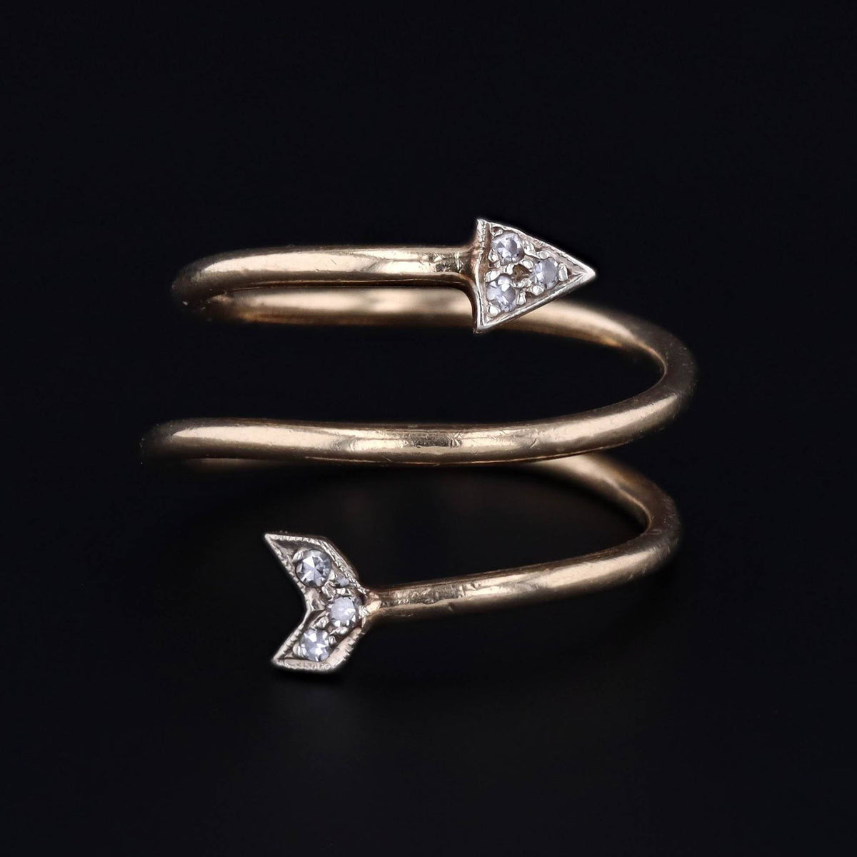 Arrow Ring | Vintage Arrow Ring - Trademark Antiques
