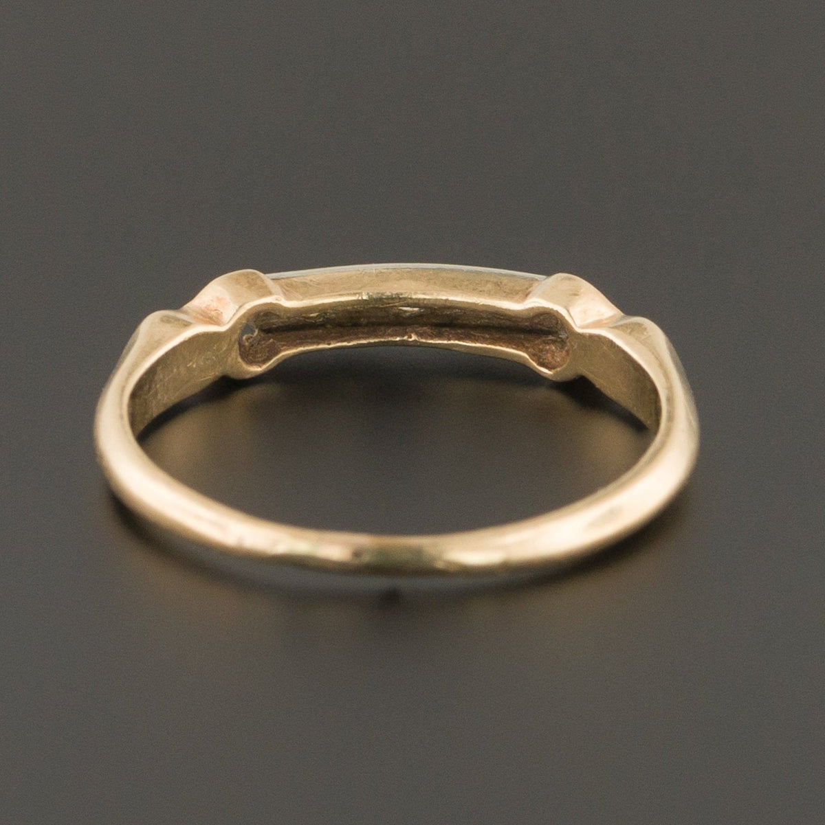Art Deco Diamond Band | Vintage Wedding Band - Trademark Antiques