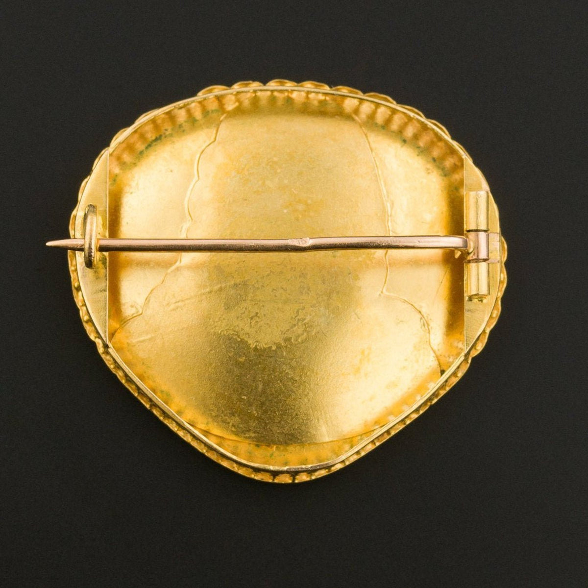 Art Nouveau Brooch | Limoges Style Brooch - Trademark Antiques
