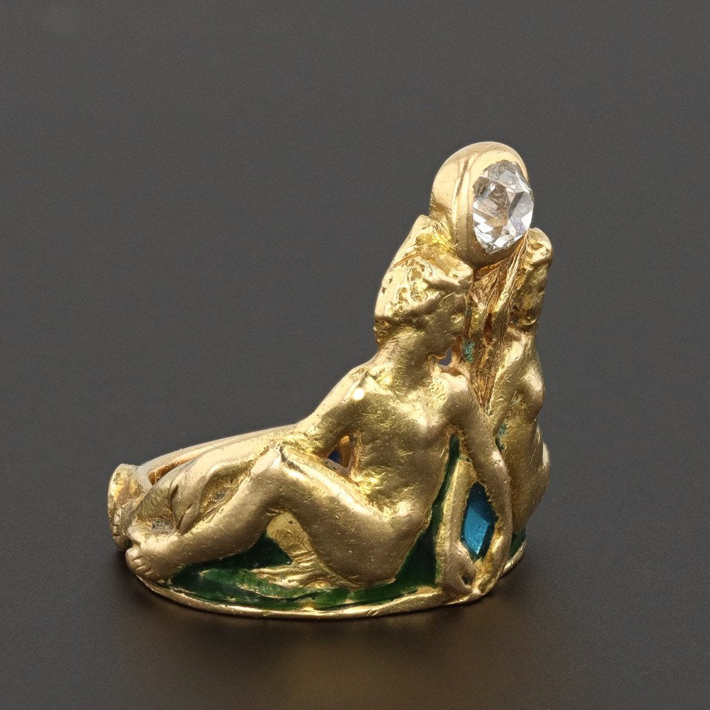 Art Nouveau Ring | Antique Ring - Trademark Antiques