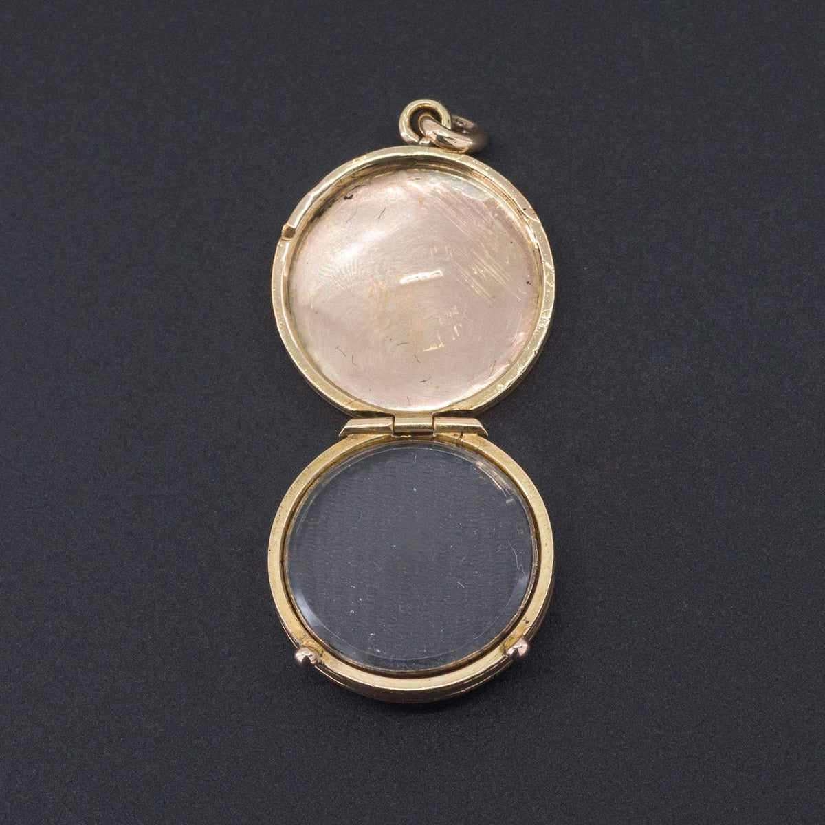 Bear Locket | 14k Gold Locket - Trademark Antiques