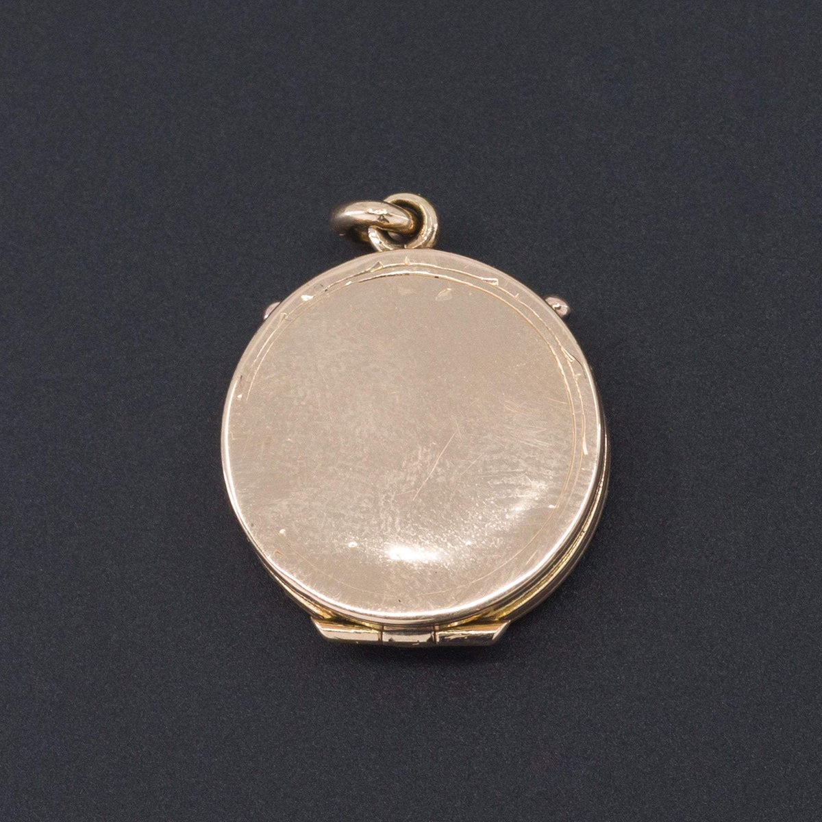 Bear Locket | 14k Gold Locket - Trademark Antiques