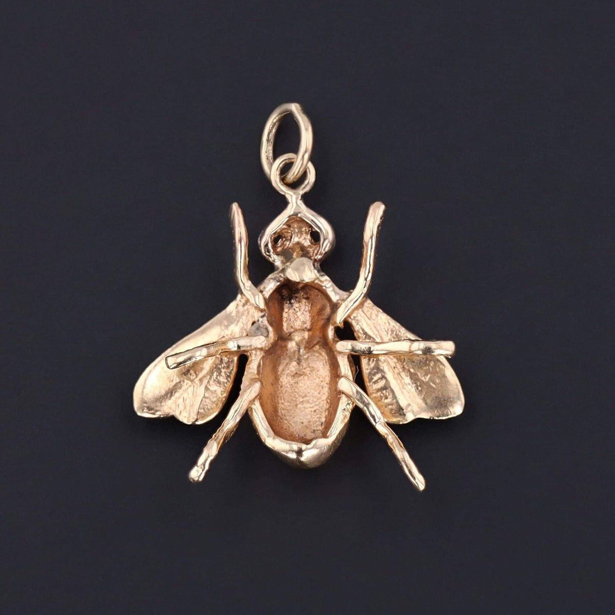 Bee Charm or Pendant | 14k Gold Bee Charm - Trademark Antiques