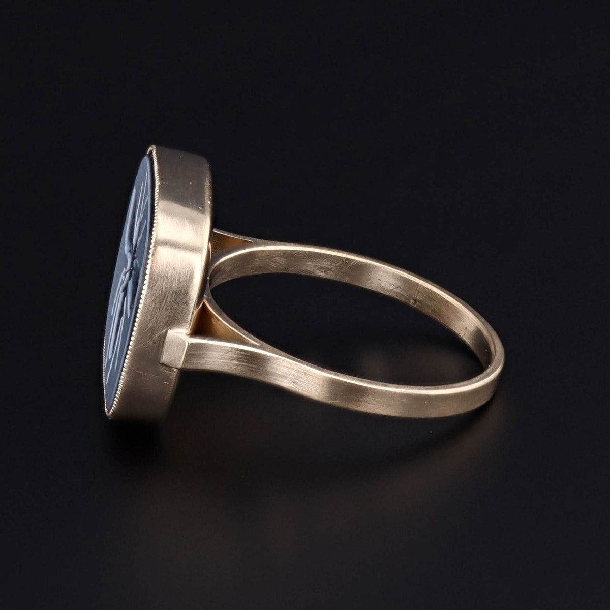 Bee Ring | Intaglio Ring - Trademark Antiques