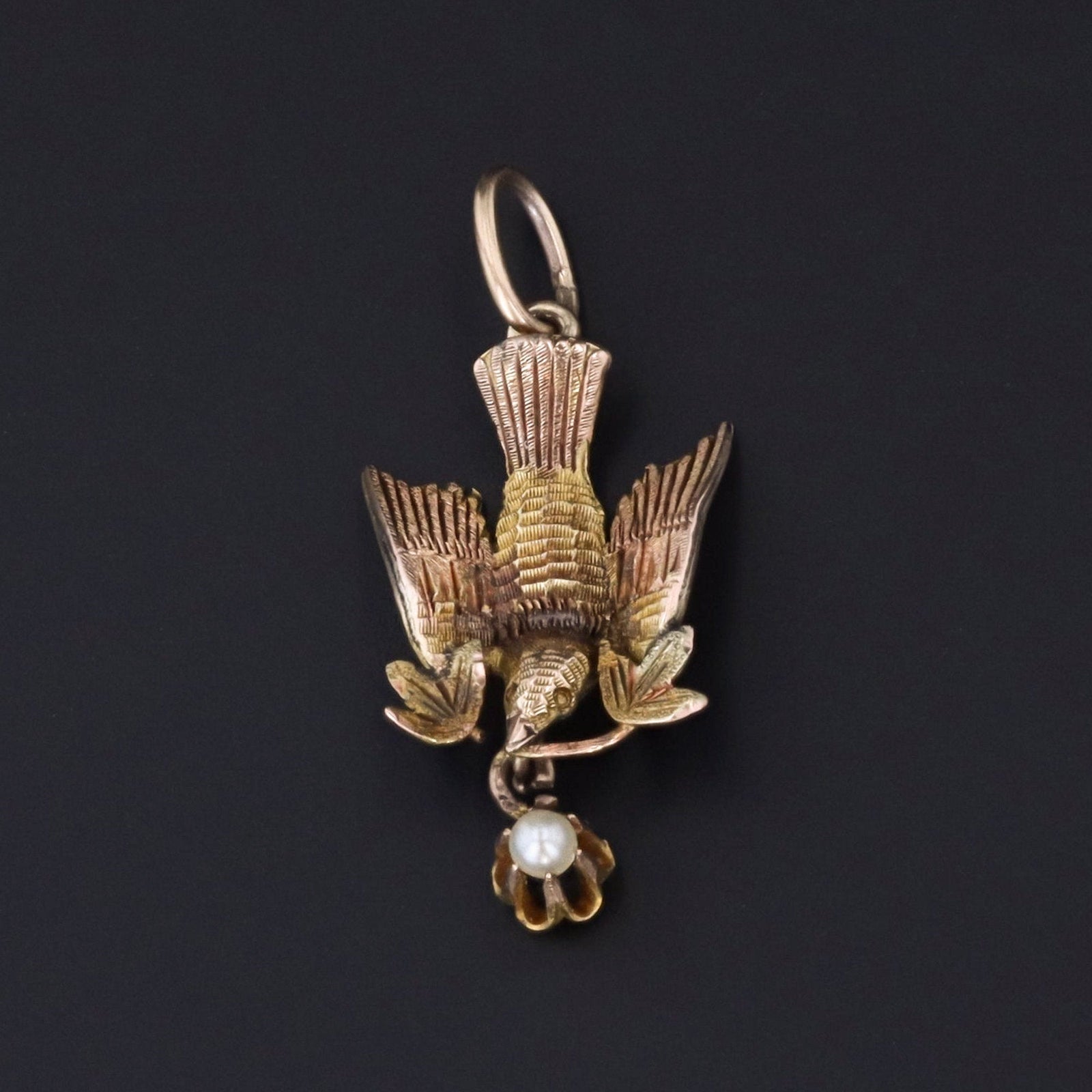 Bird Charm | Antique Bird Charm - Trademark Antiques