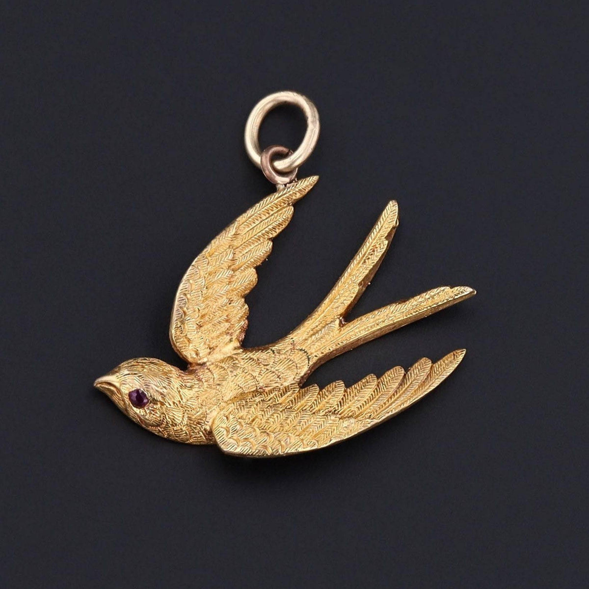 Bird Charm | Antique Bird Charm - Trademark Antiques