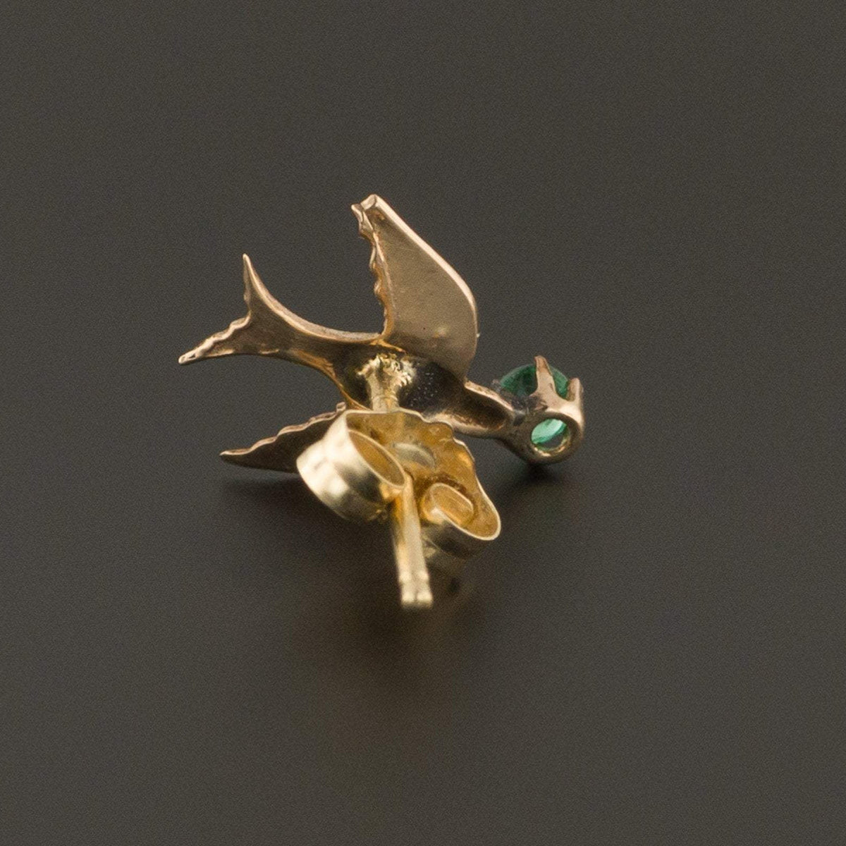 Bird Earring | Single Stud Earring - Trademark Antiques